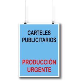 Carteles publicitarios 100×140 cms URGENTES