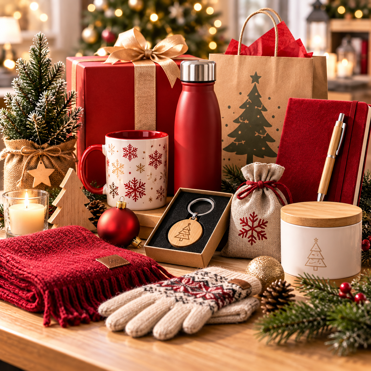 Regalos de empresa personalizados para Navidad