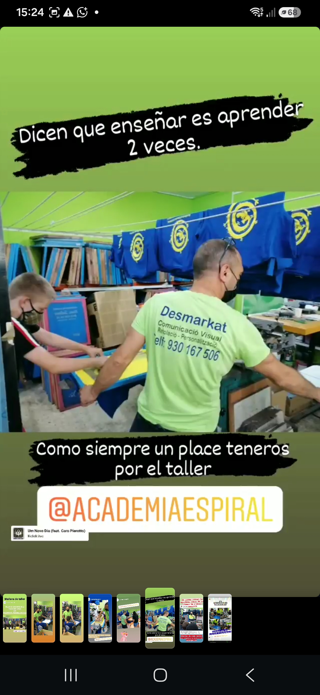 Taller de serigrafía en Desmarkat