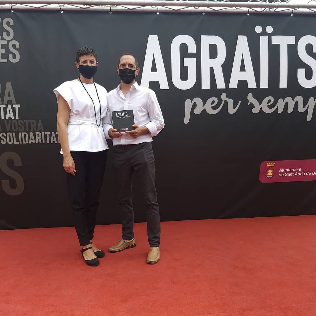 Reconocimiento del Ayuntamiento de Sant Adrià de Besòs a Desmarkat durante la COVID-19